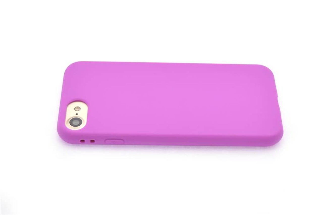 Silicone case for iPhone 7/8 - Purple  (8719273271193)