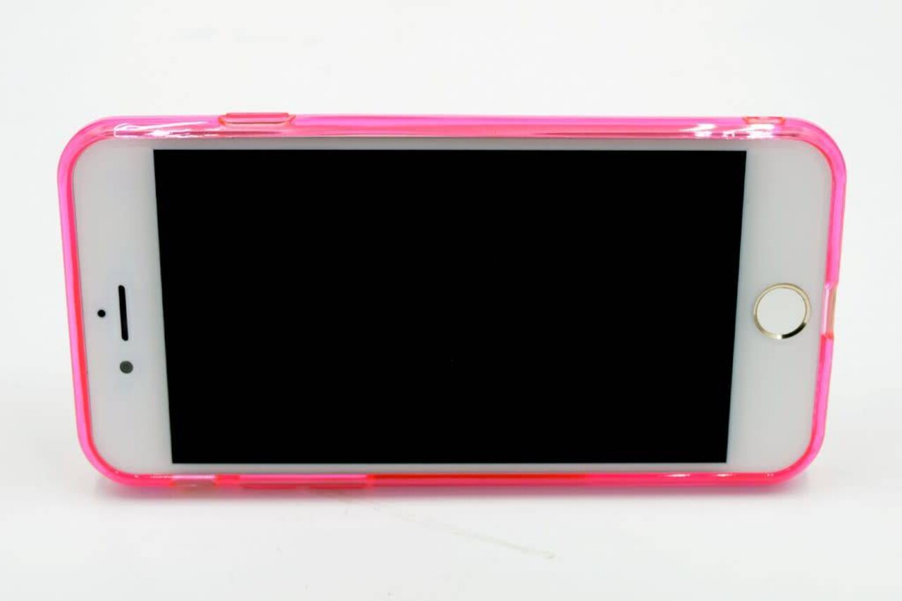 Silikonhülle Siliconen Zijkantjes Pink - Apple  iPhone 7/8 (8719273229828)