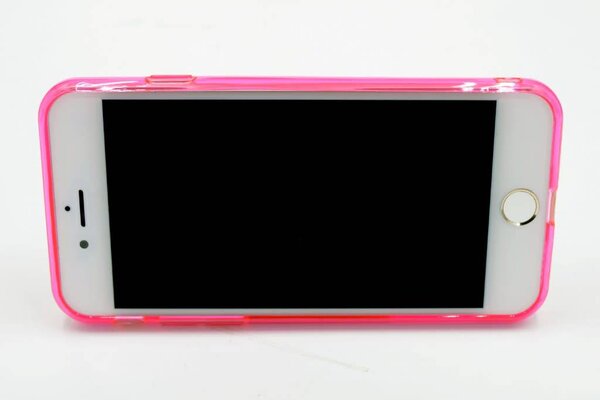 Silikonhülle Siliconen Zijkantjes Pink - Apple  iPhone 7/8 (8719273229828)