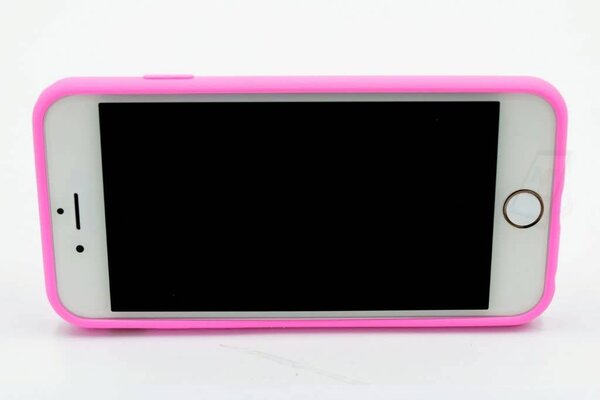 Apple iPhone 7/8 - Silikonhülle - Hot Pink (8719273225394) Apple iPhone 7/8 - Silikonhülle - Hot Pink (8719273225394)