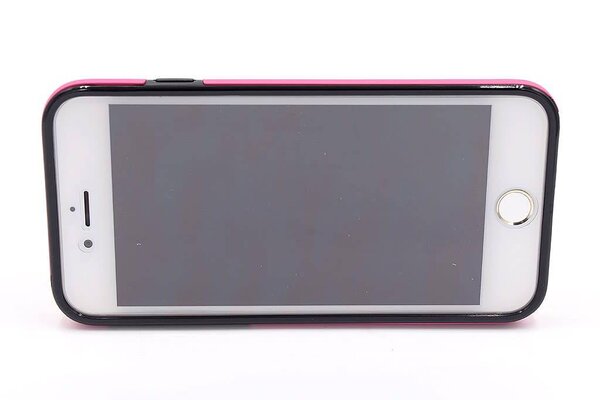 Silicone coque Hot rose pour Apple iPhone 7/8 (8719273236826)