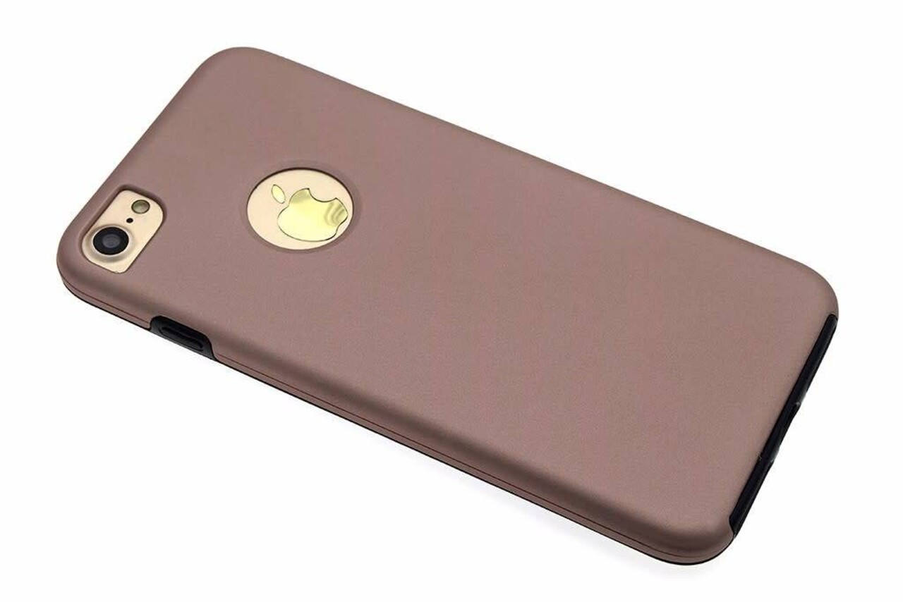 Silicone coque Rose Or pour Apple iPhone 7/8 (8719273235164)