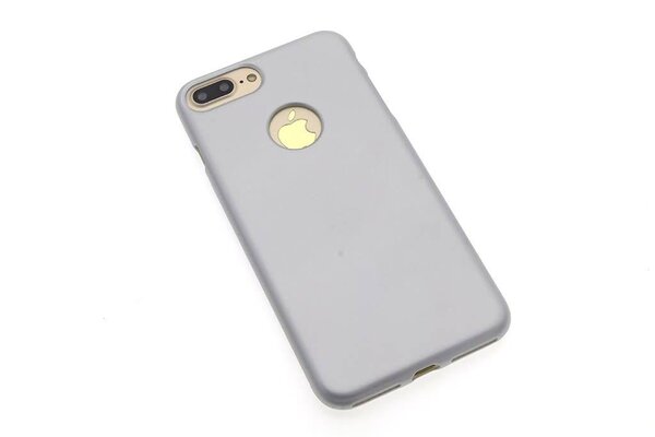 Silicone case for Apple iPhone 7/8 - Silver (8719273242469)