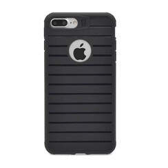 Silicone case for iPhone 7/8 Plus - Black (8719273271155)