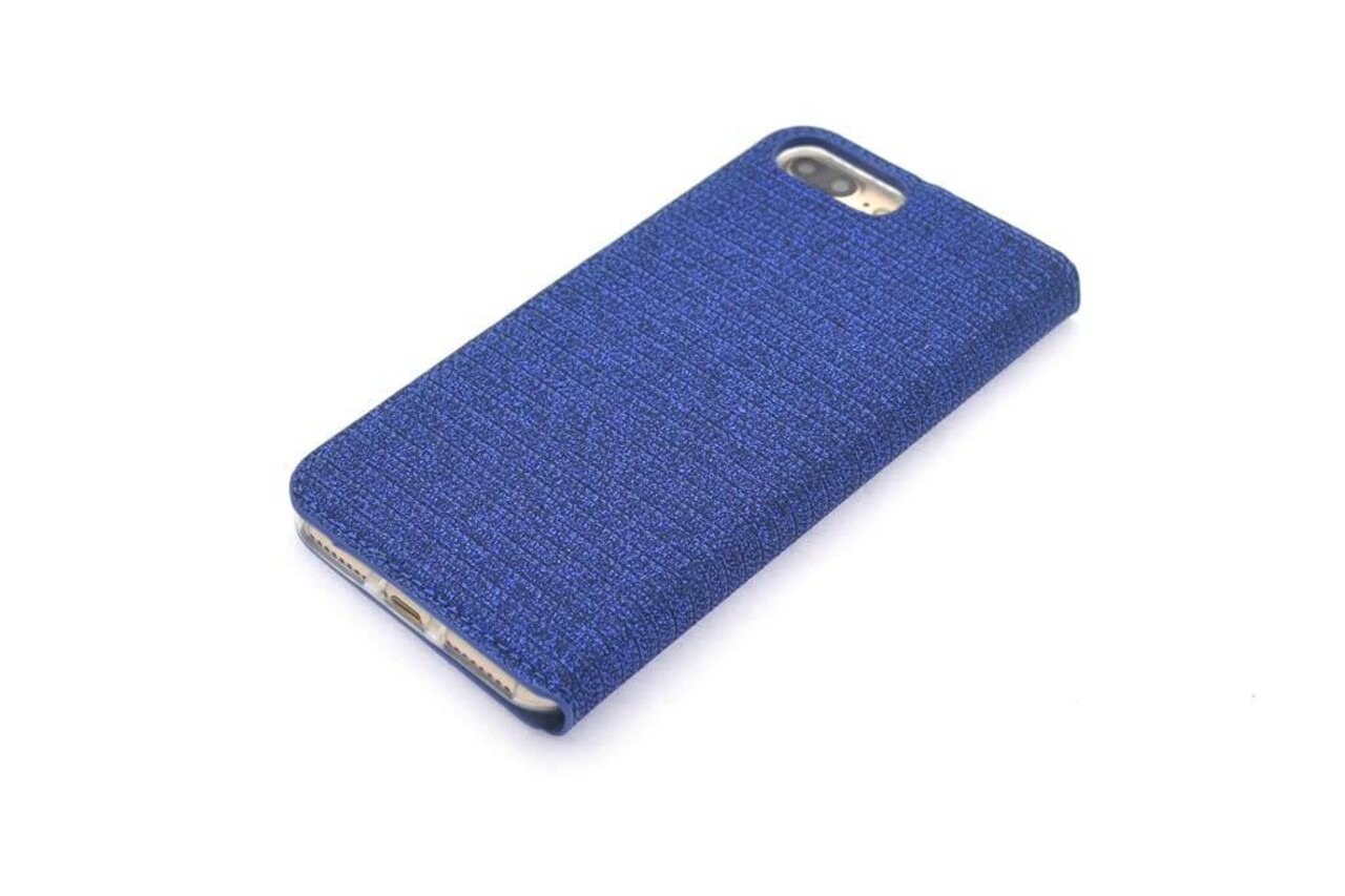 Apple iPhone 7 Plus; iPhone 8 Plus Card holder Blue Book type case for iPhone 7 Plus; iPhone 8 Plus Magnetic closure Apple iPhone 7 Plus; iPhone 8 Plus Card holder Blue Book type case for iPhone 7 Plus; iPhone 8 Plus Magnetic closure