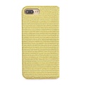 iPhone 7 Plus- iPhone 8 Plus Book Case hoesje - Goud - Pasjeshouder - Magneetsluiting