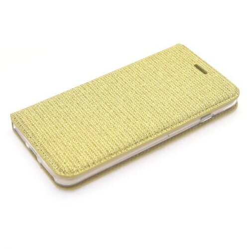 iPhone 7 Plus- iPhone 8 Plus Book Case hoesje - Goud - Pasjeshouder - Magneetsluiting