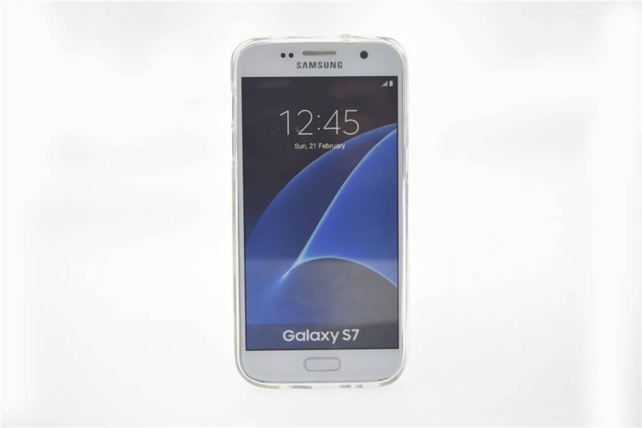 Silikonhülle Siliconen Zijkantjes Schwarz - Apple  iPhone 7/8 Plus (8719273229835)