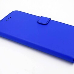 Apple iPhone 7 Plus; iPhone 8 Plus Kartenhalter Blau Book-Case hul -Magnetverschluss - Kunststof;TPU
