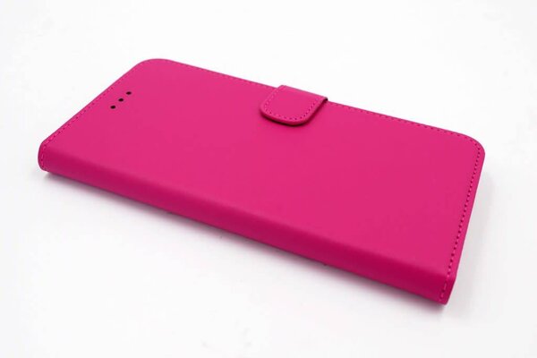 Apple iPhone 7 Plus; iPhone 8 Plus Card holder Pink Book type case for iPhone 7 Plus; iPhone 8 Plus Magnetic closure