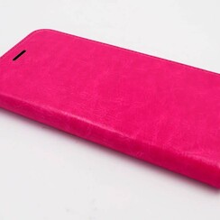 Apple iPhone 7 Plus; iPhone 8 Plus Card holder Pink Book type case for iPhone 7 Plus; iPhone 8 Plus Magnetic closure