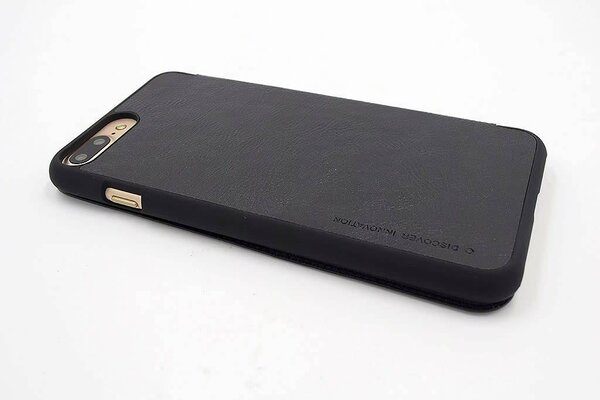 Apple iPhone 7 Plus; iPhone 8 Plus Kartenhalter Schwarz Book-Case hul -Magnetverschluss - Kunststof;TPU Apple iPhone 7 Plus; iPhone 8 Plus Kartenhalter Schwarz Book-Case hul -Magnetverschluss - Kunststof;TPU