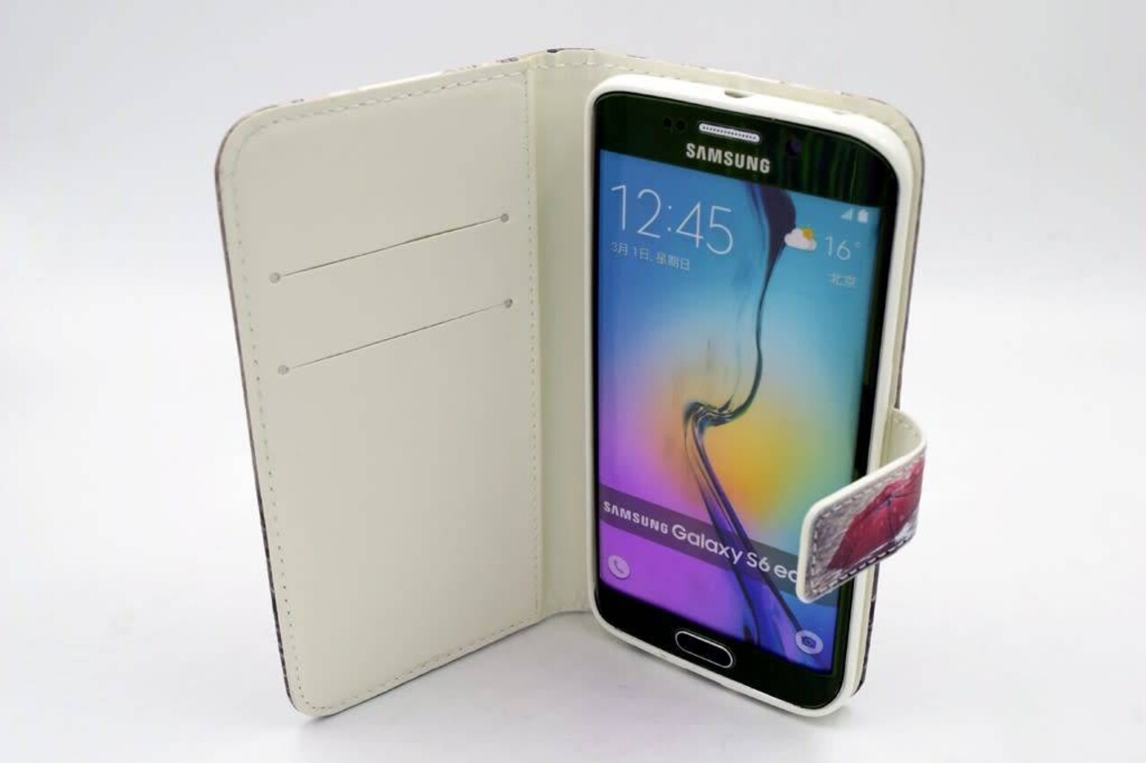 Apple iPhone 7 Plus; iPhone 8 Plus Titulaire de la carte Blanc Book type housse - Fermeture magnétique Apple iPhone 7 Plus; iPhone 8 Plus Titulaire de la carte Blanc Book type housse - Fermeture magnétique