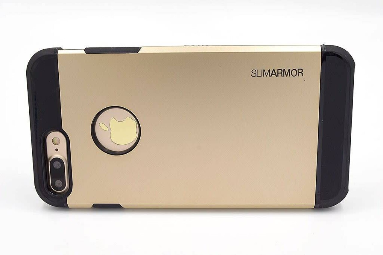 Hartschalenetui Spigen Slim Armor Ⅱ Gold - Apple iPhone 7/8 Plus (8719273232439) Hartschalenetui Spigen Slim Armor Ⅱ Gold - Apple iPhone 7/8 Plus (8719273232439)