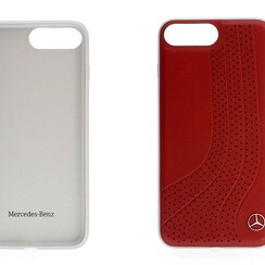 Mercedes-Benz Hartschalenetui NEW BOW II für iPhone 8 Plus - Rot (3700740418024)
