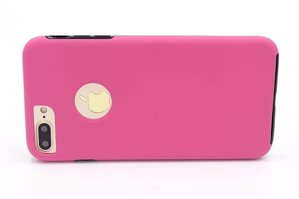 Silicone coque Hot rose pour Apple iPhone 7/8 Plus (8719273236864)