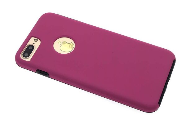 Silicone coque Hot rose pour Apple iPhone 7/8 Plus (8719273236864)