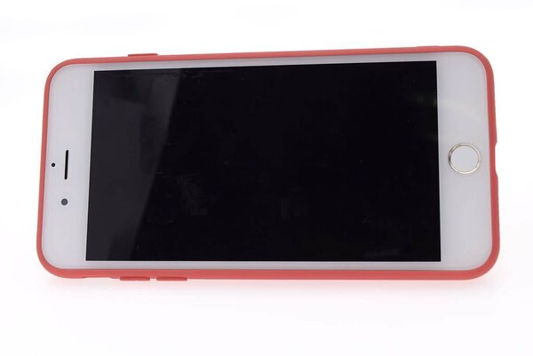 Silicone coque rouge pour Apple iPhone 7/8 Plus (8719273247402)