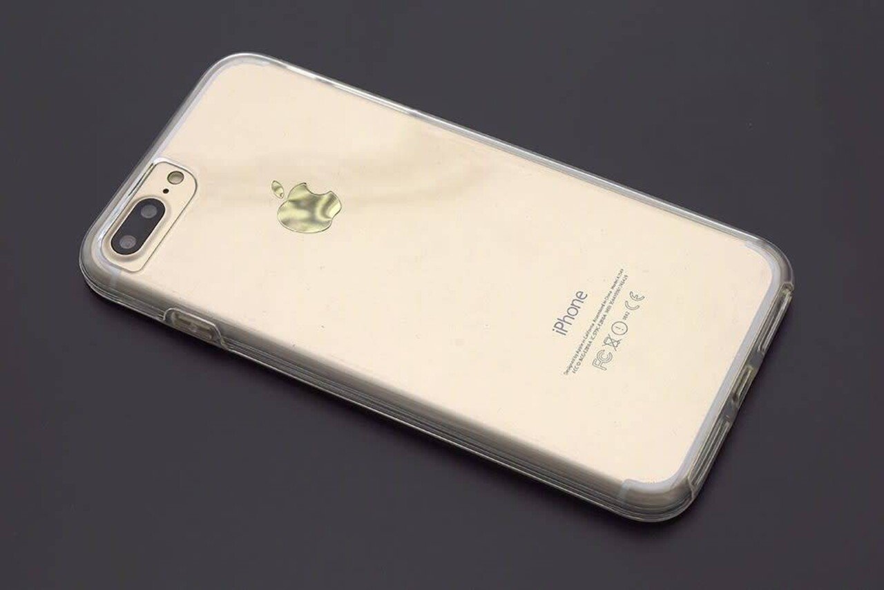 Silicone coque Transparent pour Apple iPhone 7/8 Plus (8719273224229)