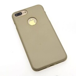 Silikonhülle fur Apple iPhone 7/8 Plus - Gold (8719273242162)