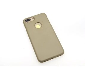 Silicone case for Apple iPhone 7/8 Plus - Gold (8719273242162)
