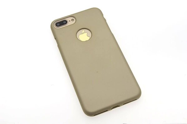 Silicone case for Apple iPhone 7/8 Plus - Gold (8719273242162)
