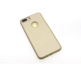 Silicone case for Apple iPhone 7/8 Plus - Gold (8719273242483)