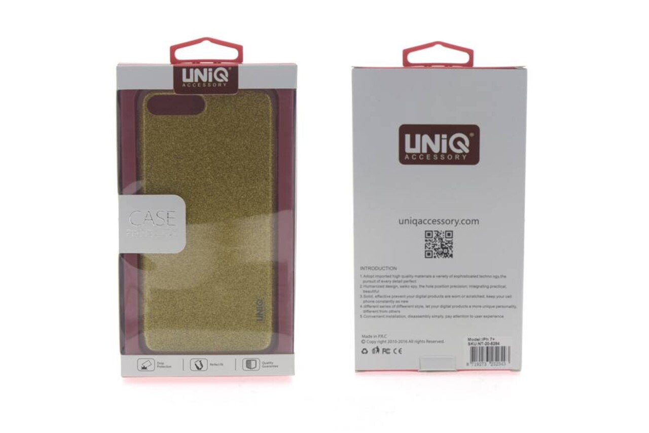 UNIQ Accessory Silicone case for Apple iPhone 7/8 Plus - Gold (8719273252543)