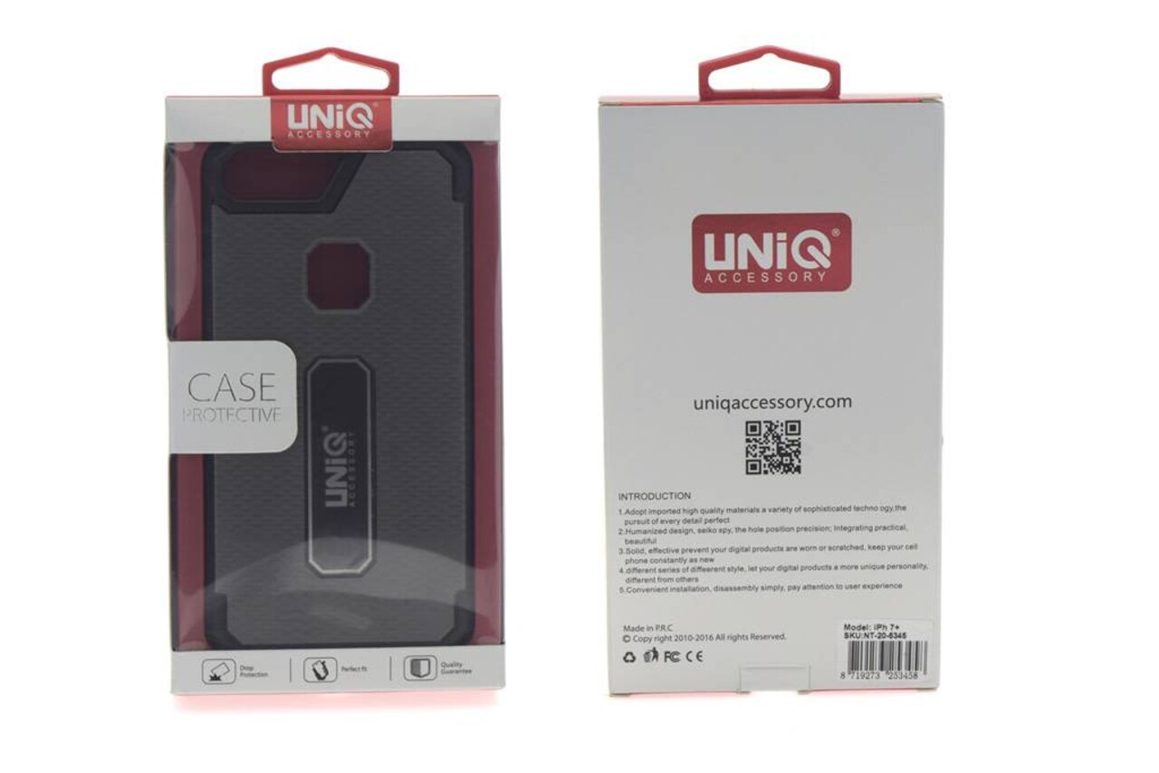 UNIQ Accessory Silicone case for Apple iPhone 7/8 Plus - Grey (8719273253458)