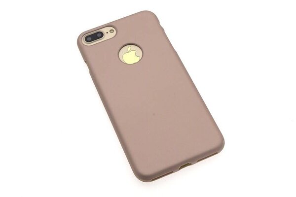 Silicone case for Apple iPhone 7/8 Plus - Rose Gold (8719273242179)