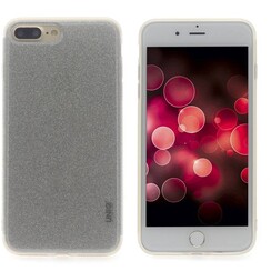 Silikonhülle für Apple iPhone 7/8 Plus - Silber (8719273252567)