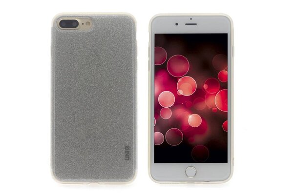 Silicone case for Apple iPhone 7/8 Plus - Silver (8719273252567)