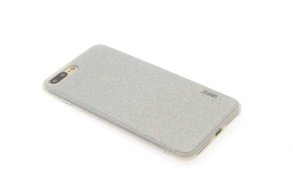 Silicone case for Apple iPhone 7/8 Plus - Silver (8719273252567)