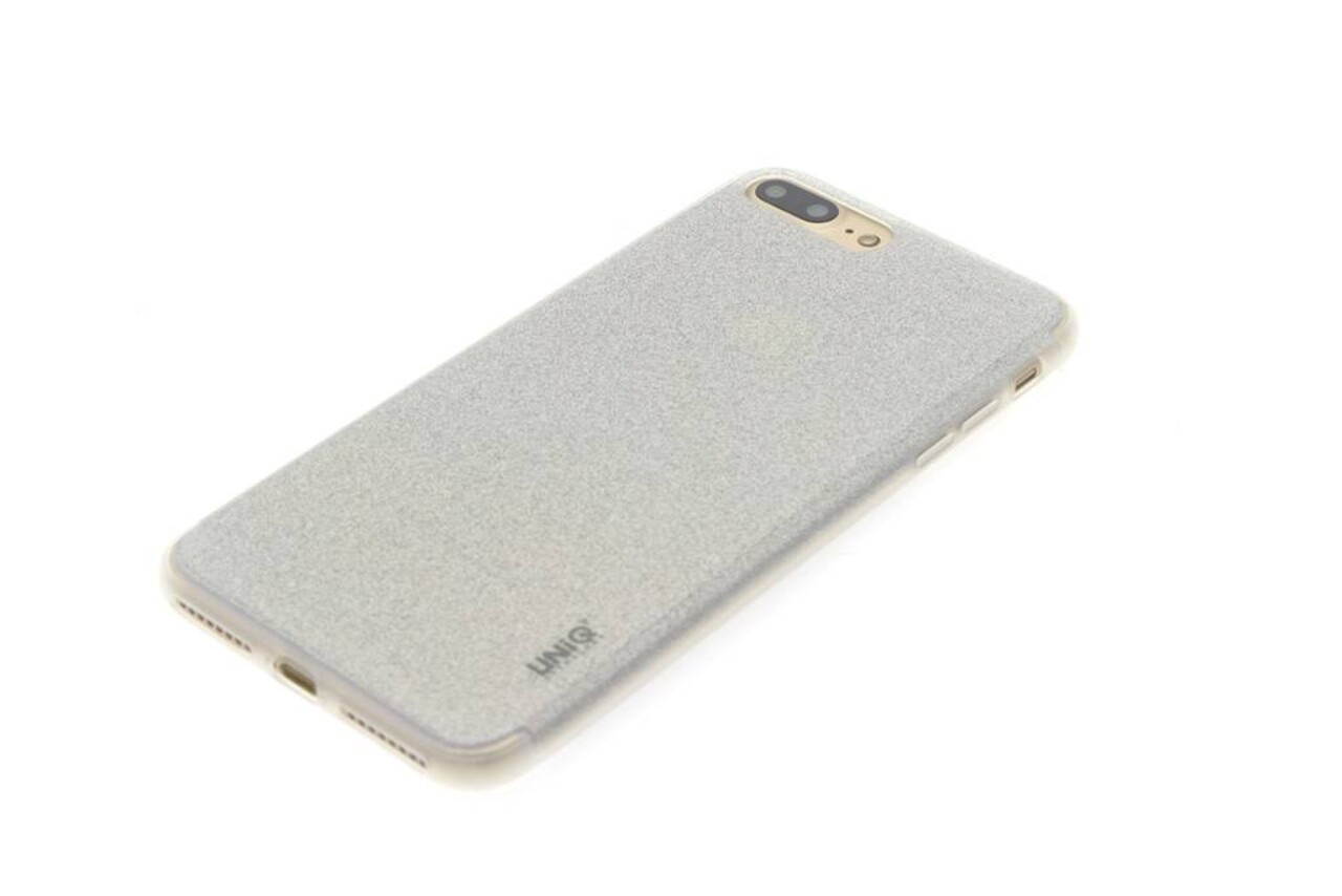 Silicone case for Apple iPhone 7/8 Plus - Silver (8719273252567)