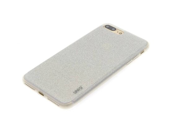 Silicone case for Apple iPhone 7/8 Plus - Silver (8719273252567)
