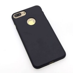 Silicone case for Apple iPhone 7/8 Plus - Black (8719273242476)