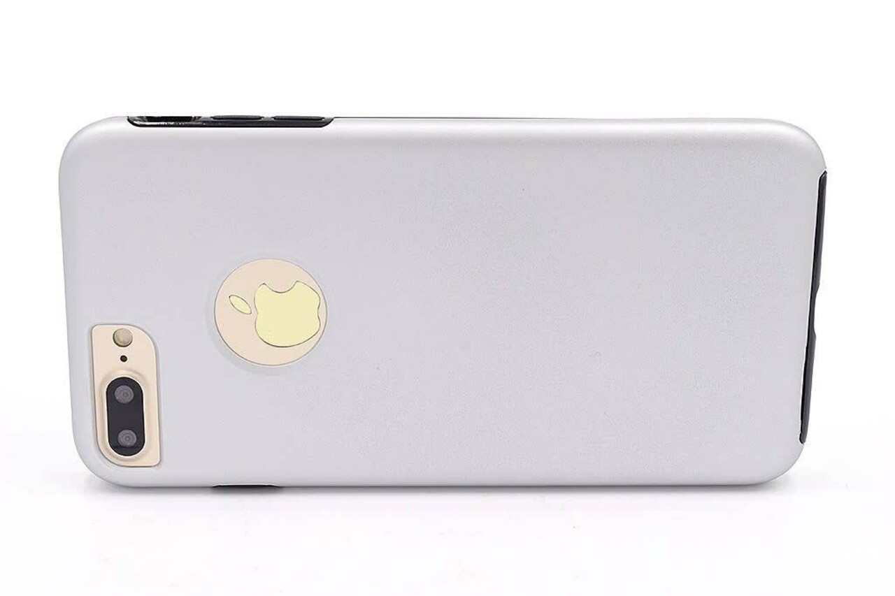 Silicone case Silver for Apple iPhone 7/8 Plus (8719273236857)