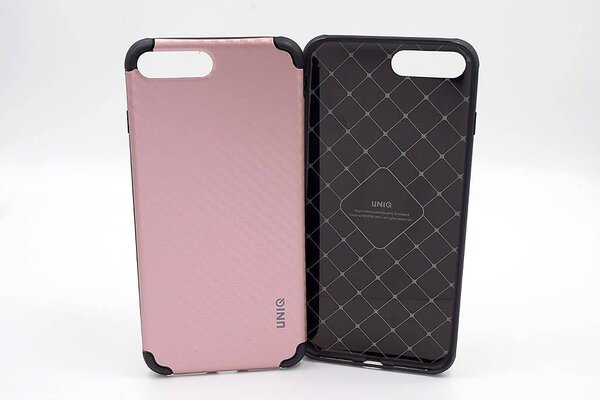 UNIQ Accessory UNIQ Accessory iPhone 7-8 Plus Hard Case Backcover Platinum - Roze UNIQ Accessory UNIQ Accessory iPhone 7-8 Plus Hard Case Backcover Platinum - Roze