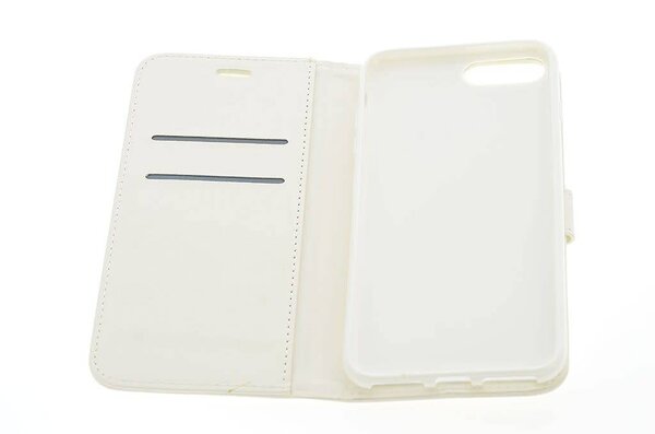 Apple iPhone 7 Plus; iPhone 8 Plus Card holder White Book type case for iPhone 7 Plus; iPhone 8 Plus Magnetic closure Apple iPhone 7 Plus; iPhone 8 Plus Card holder White Book type case for iPhone 7 Plus; iPhone 8 Plus Magnetic closure