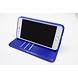 Blauw hoesje iPhone 7-8 Plus - Book Case - Pasjeshouder - Magneetsluiting Blauw hoesje iPhone 7-8 Plus - Book Case - Pasjeshouder - Magneetsluiting