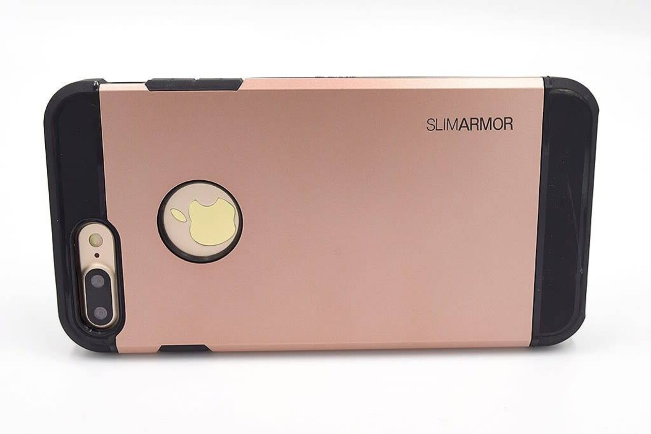 Hartschalenetui Spigen Slim Armor Ⅱ Rose Gold - Apple iPhone 7/8 Plus (8719273232453) Hartschalenetui Spigen Slim Armor Ⅱ Rose Gold - Apple iPhone 7/8 Plus (8719273232453)