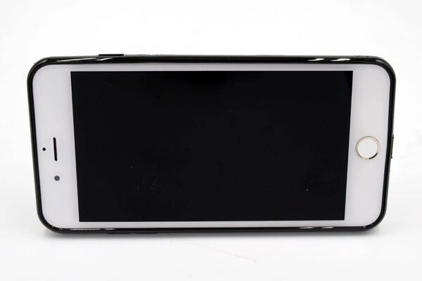 Silikonhülle Siliconen Zijkantjes Schwarz - Apple  iPhone 7/8 Plus (8719273229835)