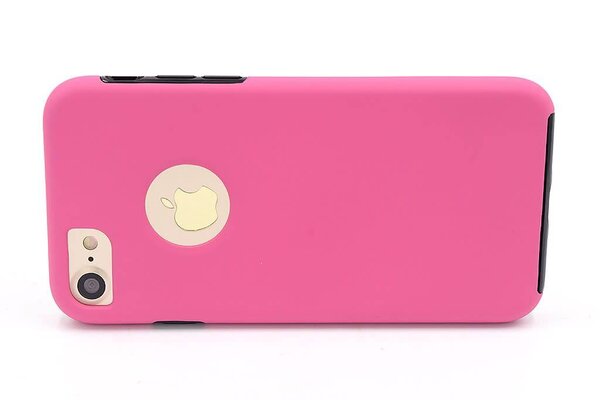 Silicone coque Hot rose pour Apple iPhone 7/8 (8719273236826)
