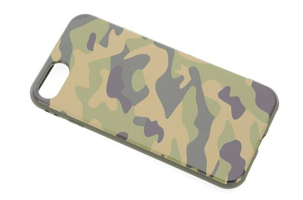 Silicone case for Apple iPhone 7 - Camouflage (8719273236673)