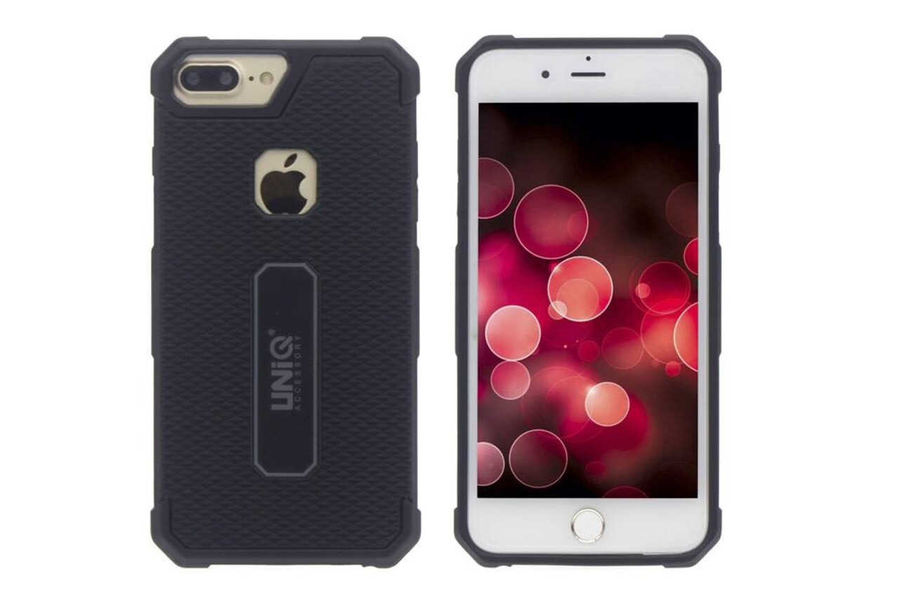 UNIQ Accessory Silikonhülle für Apple iPhone 7/8 Plus - Schwarz (8719273253434) UNIQ Accessory Silikonhülle für Apple iPhone 7/8 Plus - Schwarz (8719273253434)
