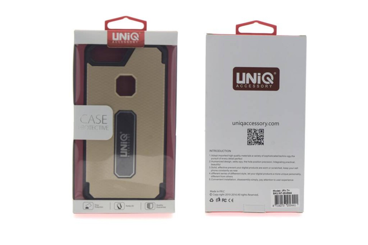 Silicone case for Apple iPhone 7/8 Plus - Gold (8719273253441)