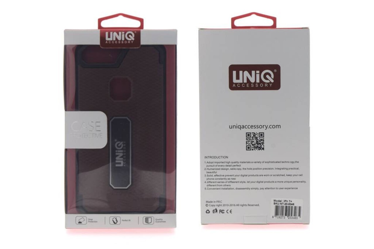 UNIQ Accessory Silicone case for Apple iPhone 7/8 Plus - Brown (8719273253465)