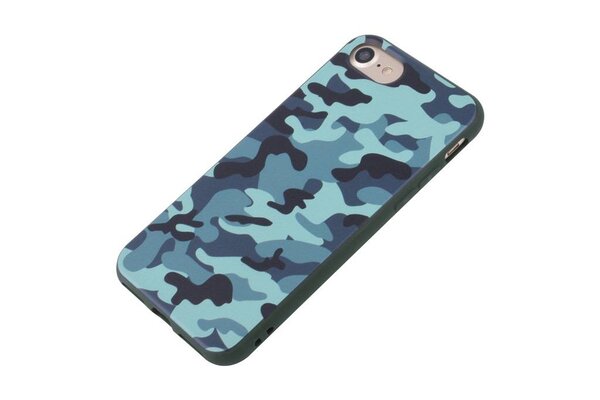 Silicone case for iPhone 7/8 - Camouflage (8719273276389)