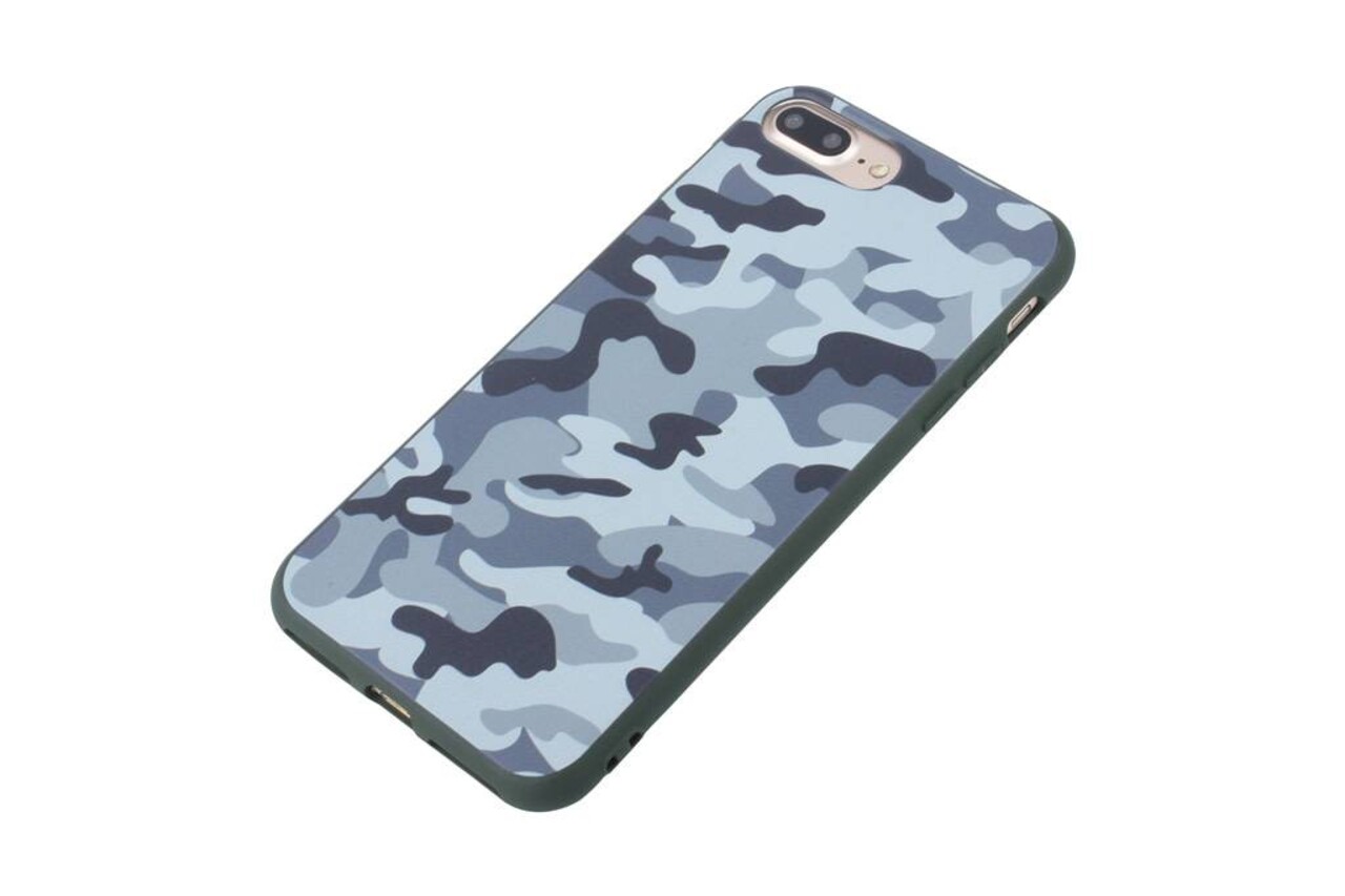 Silicone case for iPhone 7/8 Plus - Camouflage (8719273276396)