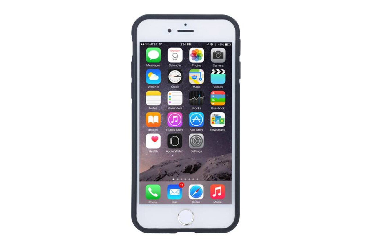 Silicone case for iPhone 7/8 - Black (8719273276440)